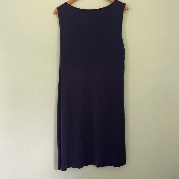 Daisy‎ Fuentes Block party dress, blue & turquoise, size 1X - Picture 3 of 5